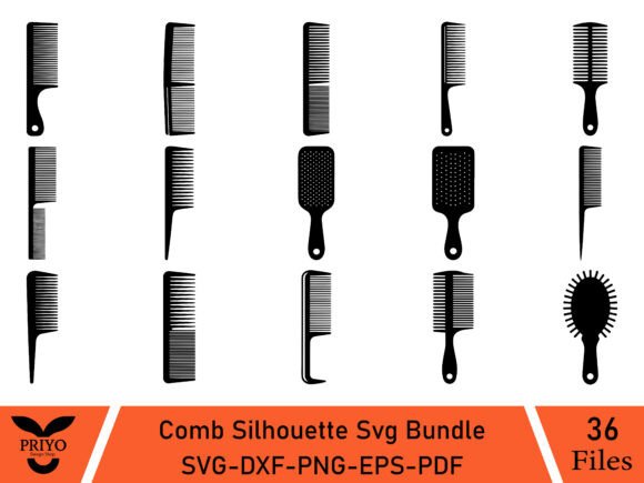 A Crafty Graphic Designer’s Review of the Comb Silhouette SVG Bundle