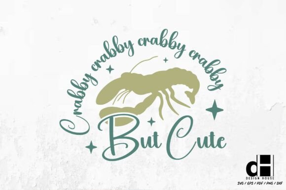 A Summer Day Crabby but Cute Graphics Asset for Crafters