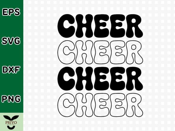 Cheer SVG: A Graphic Design Asset for Craft Brands