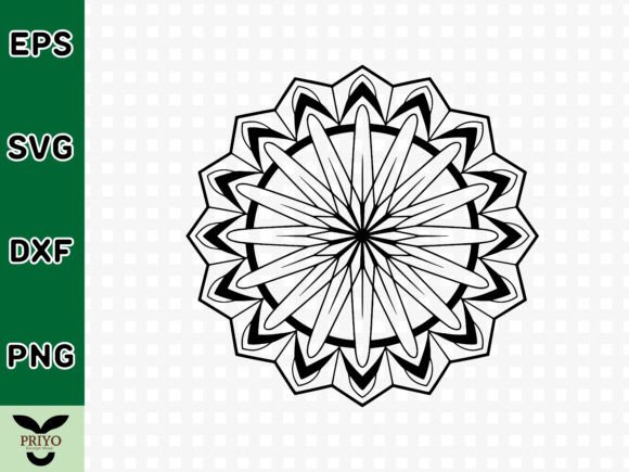 Crafting Success with an Intricate Circular Mandala Graphic