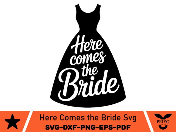 Reviewing the Here Comes the Bride SVG for Website Graphics