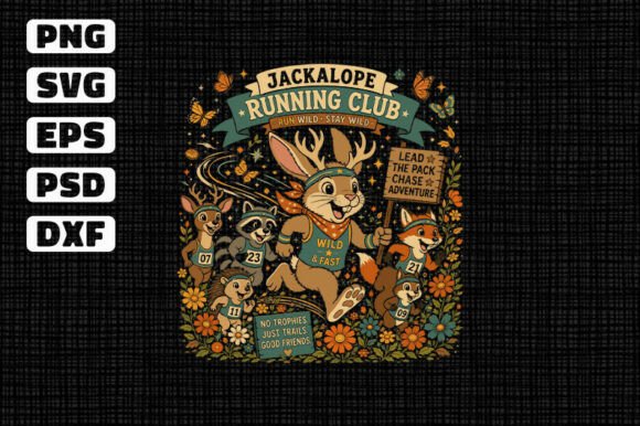 Reviewing the Jackalope Running Club SVG for Your Craft Business