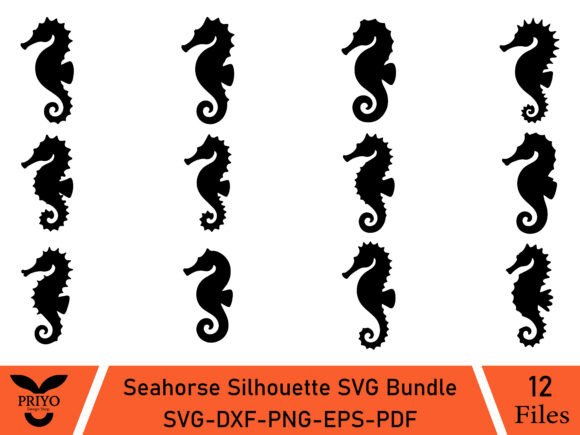Seahorse Silhouette SVG Bundle: A Designer's Review