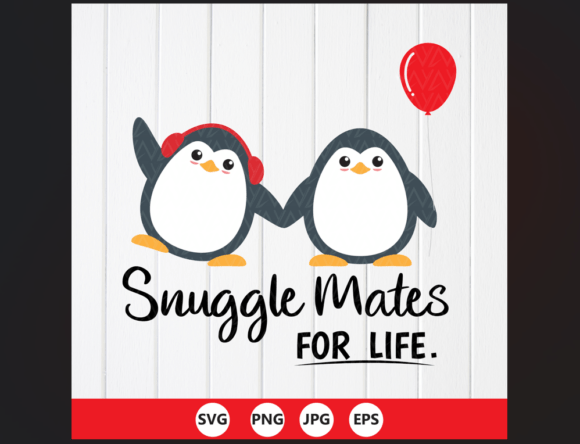 Snuggle Mates Penguin Graphics for Crafting Bloggers